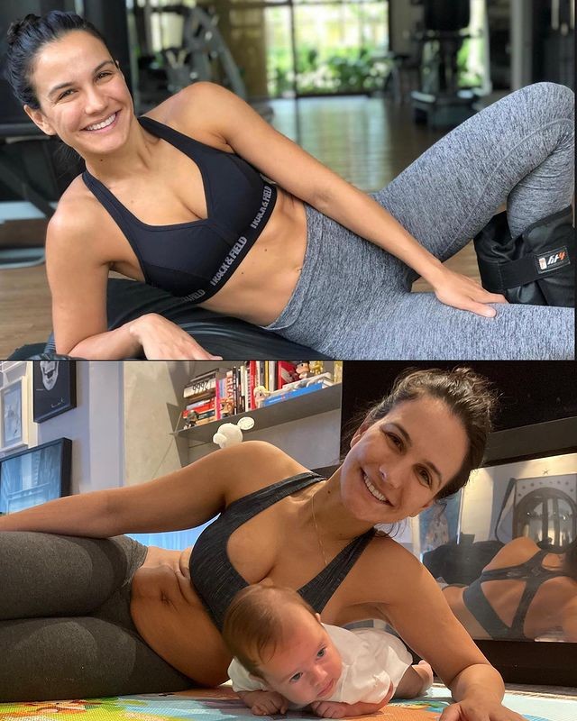 Kyra Gracie mostra antes e depois (Foto: Reprodução/Instagram)
