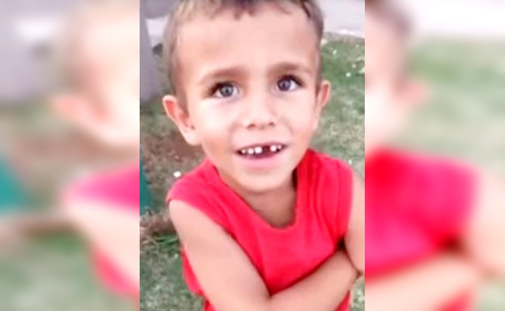 Morre menino de 4 anos que se engasgou com comprimido em Botucatu, Augusto Gomes Silva — Foto: Reprodução/Sistema Prever Botucatu