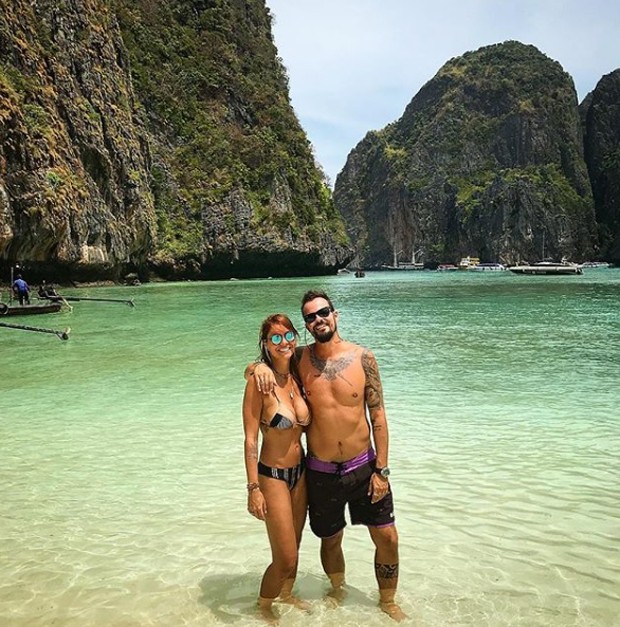 Paulo Vilhena e Amanda Beraldi (Foto: Reprodução / Instagram)