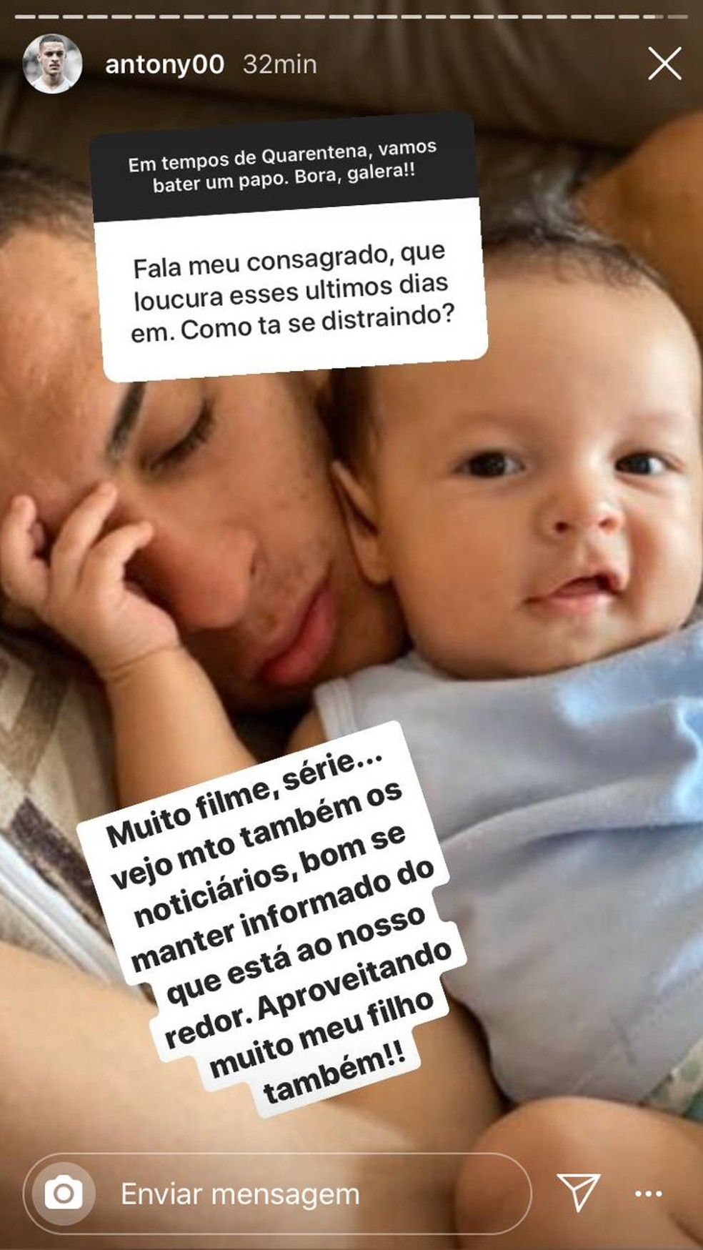 Antony São Paulo  — Foto: Reprodução