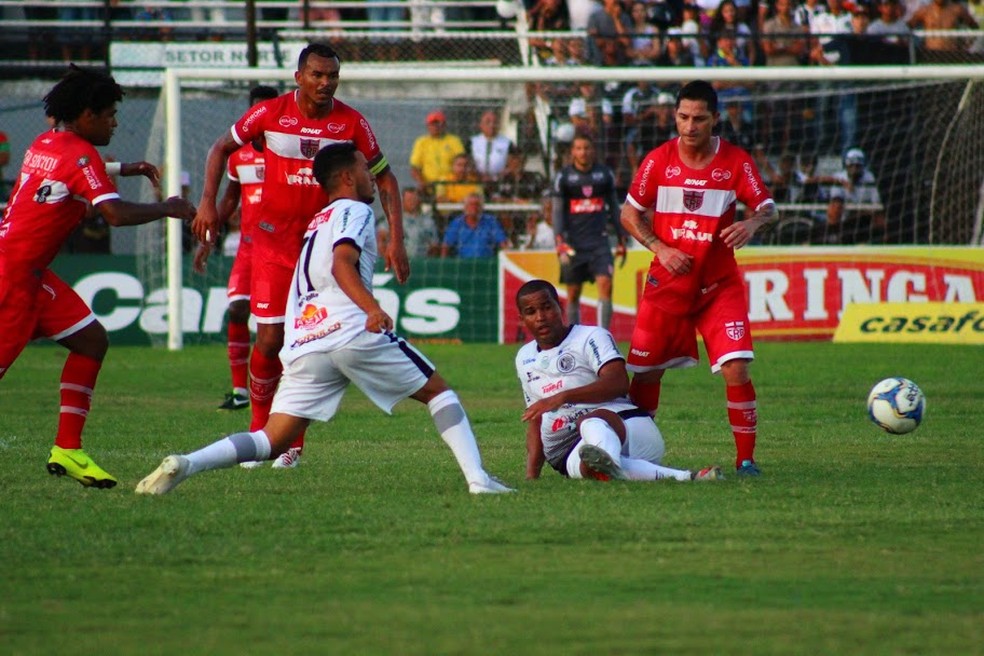 ASA x CRB, no estádio Municipal — Foto: Ascom CRB