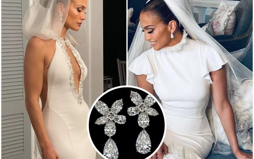 Jennifer Lopez usa brincos de R$ 10 milhões em casamento; veja valor das joias