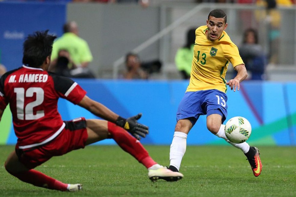 William, reforço do Cruzeiro, disputou três jogos nas Olimpíadas de 2016 — Foto: Divulgação/CBF