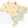 Foto: (Selo mapa do 2º turno / Arte/G1)