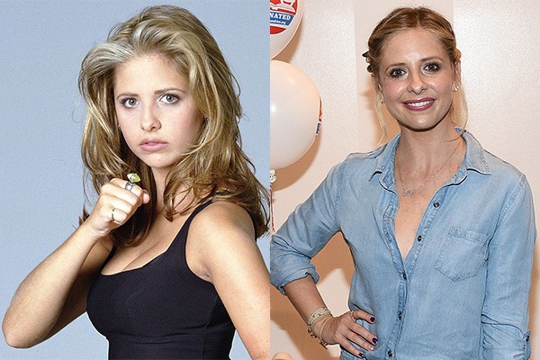 Sarah Michelle Gellar conquistou o mundo ao interpretar a protagonista Buffy em 'Buffy, a Caça-Vampiros'. Após o fim da série, a estrela fez vários filmes - vide Daphne na franquia 'Scooby-Doo' - e algumas séries de televisão que acabaram sendo canceladas com pouco tempo de vida. (Foto: Divulgação/Getty Images)