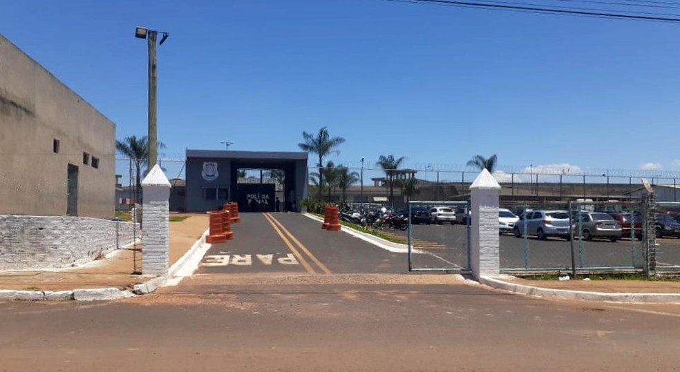 Penitenciária Professor Aluízio Ignácio de Oliveira, em Uberaba — Foto: Joyce Rodrigues/G1