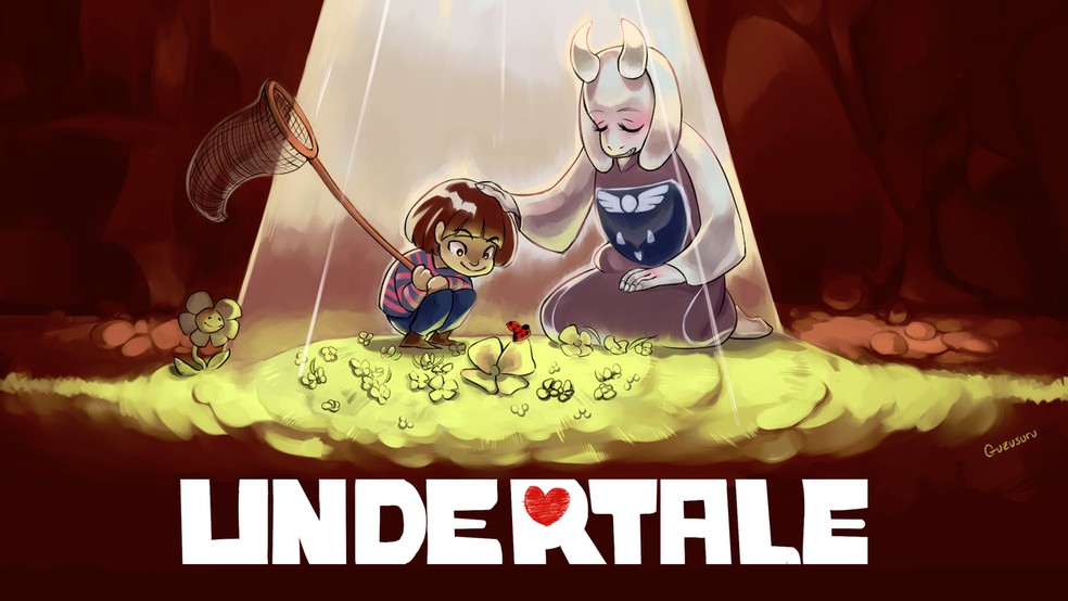 Em Undertale, um RPG clássico, a figura central usa pronomes neutros — Foto: Divulgação/Toby Fox