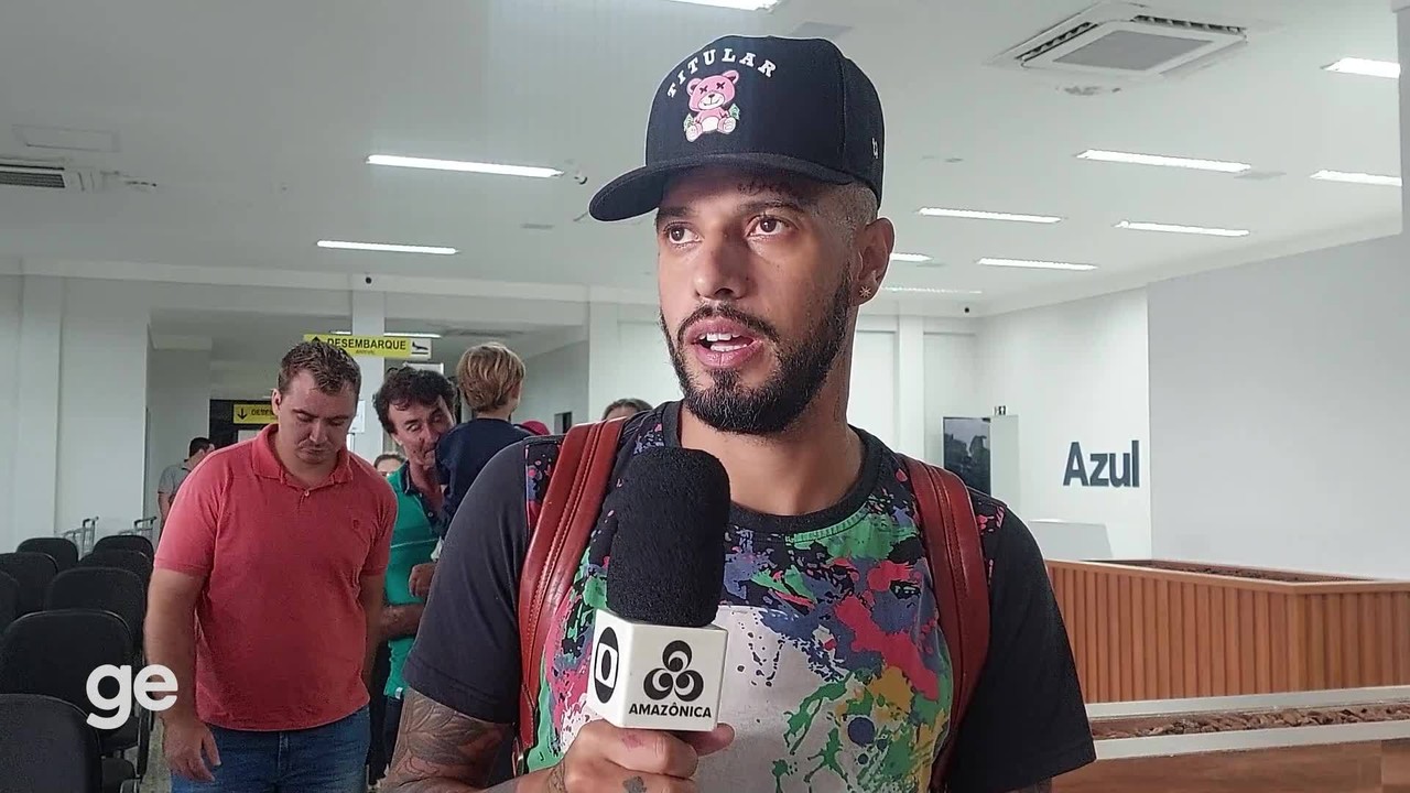 ge.globo/ro: Paulinho fala com reportagem da Rede Amazônica na chegada a Cacoal