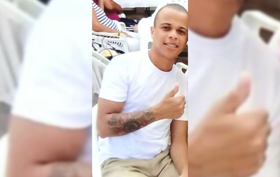 Foto da época em que Jonatas estava preso no Centro de Ressocialização de Jaú — Foto: Jonatas Caique de Toledo Souza Martins /Arquivo pessoal