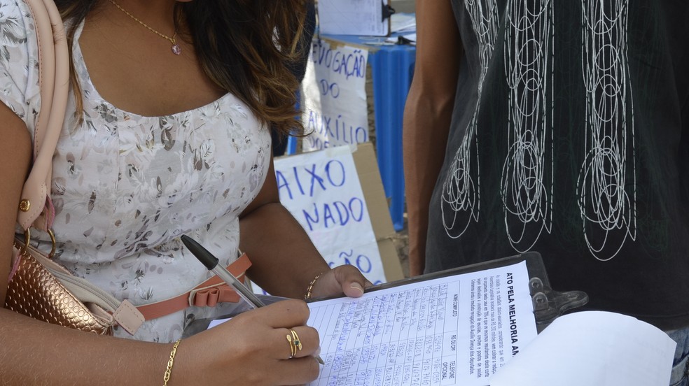 Abaixo-assinado pedia fim do auxílio-saúde a deputados do Amapá — Foto: Abinoan Santiago/Arquivo G1