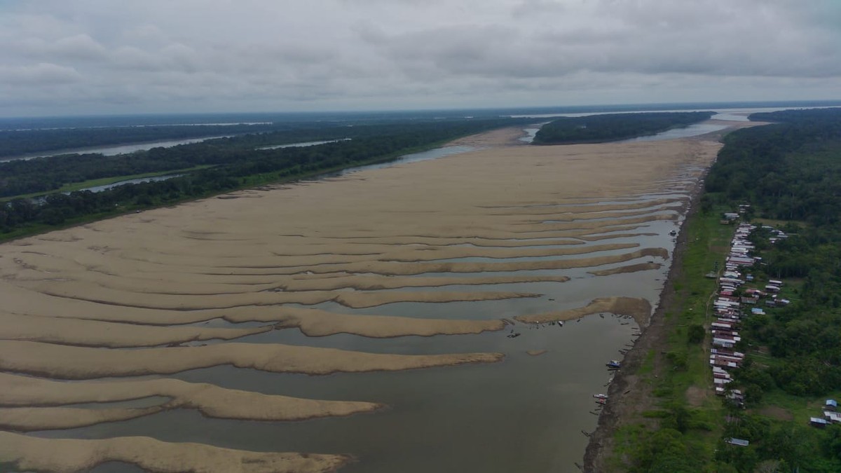 Seca no AM: sobe para tr&ecirc;s o n&uacute;mero de munic&iacute;pios em situa&ccedil;&atilde;o de emerg&ecirc;ncia  | Amazonas | G1
