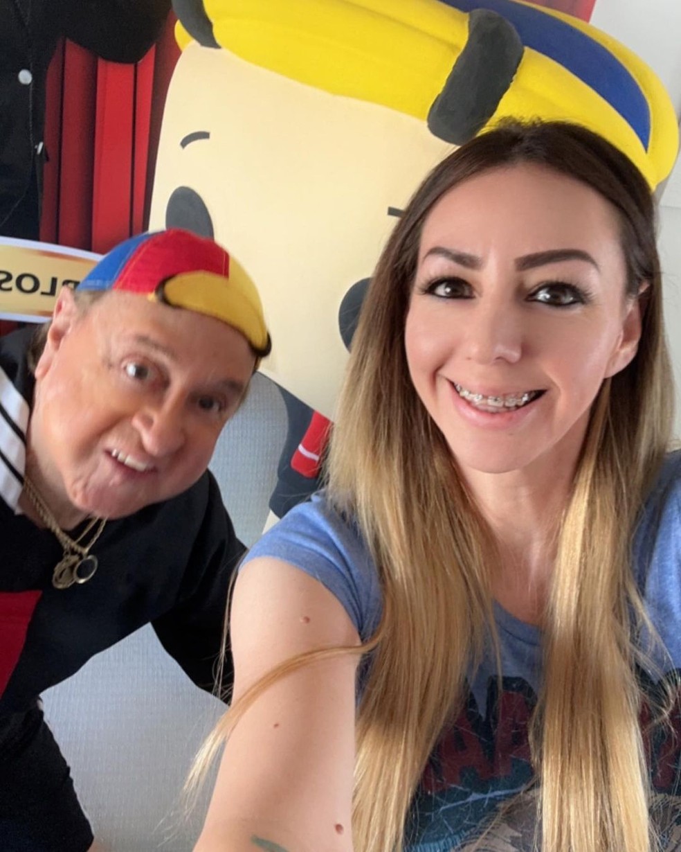 Vanesa Villagrán, filha mais nova de Carlos Villagrán, o Quico do Chaves — Foto: Reprodução Instagram