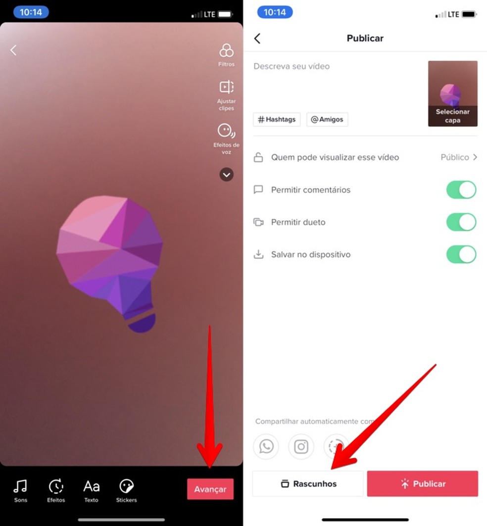 Como Salvar Um Tiktok Antes De Postar Redes Sociais Techtudo