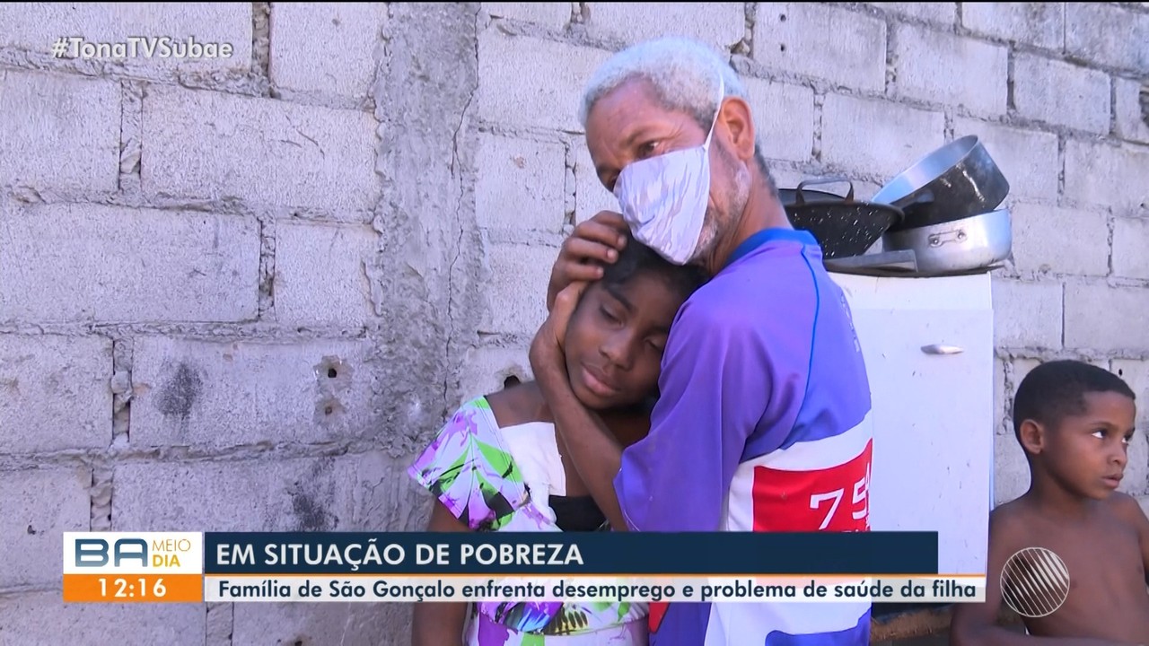 Família enfrenta situação de pobreza e desemprego em São Gonçalo dos Campos