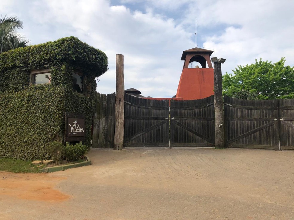 Concentra&ccedil;&atilde;o do Flamengo em Viam&atilde;o &mdash; Foto: Ivan Raupp