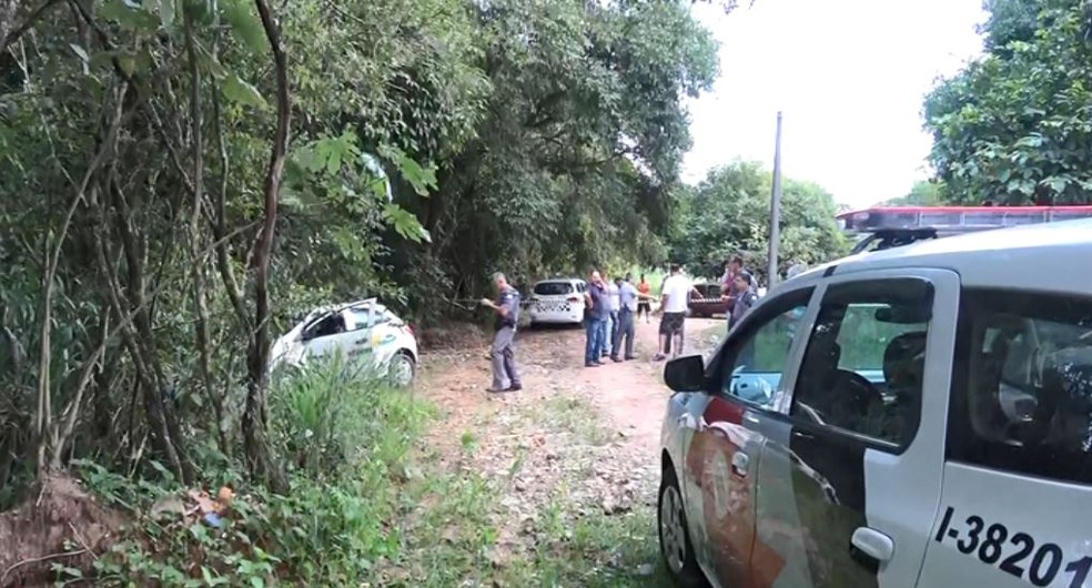Prefeito de Ribeirão Bonito foi morto a tiros em estrada de terra na tarde de quinta-feira (26) — Foto: Reprodução/EPTV
