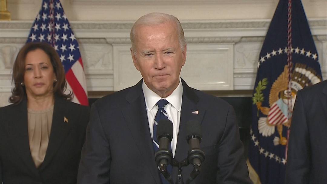 Biden condena ataque do Hamas em Israel.