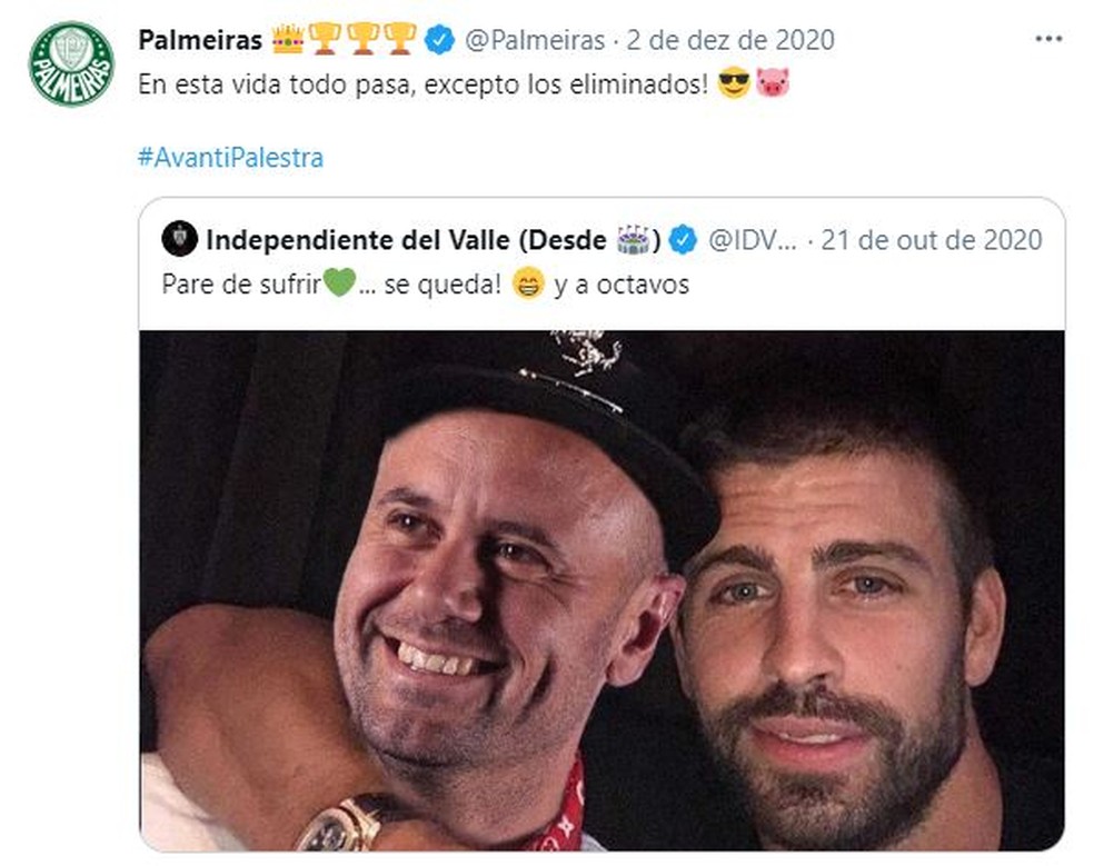 Adversário do Palmeiras na Libertadores, Del Valle já trocou provocações com Verdão e hoje aposta em técnico português