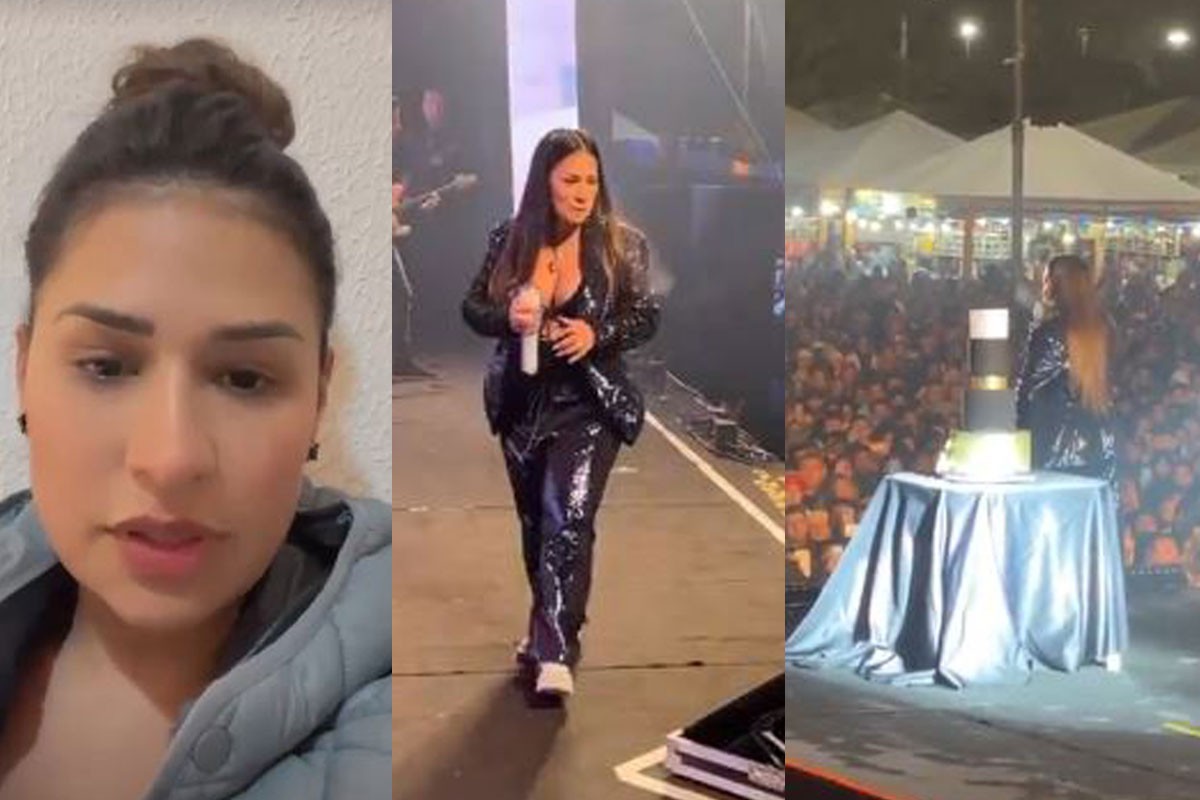 Simone faz primeiro show sozinha após Simaria anunciar pausa e diz: 'Vocês não imaginam como é difícil'