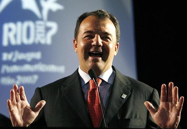Ex-governador do Rio de Janeiro Sérgio Cabral (PMDB), durante evento em Buenos Aires em 2007 (Foto: Enrique Marcarian/Reuters)