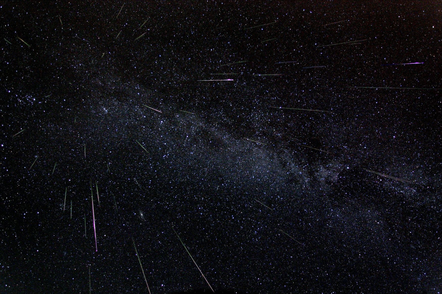 Chuva de meteoros (Foto: Divulgação)