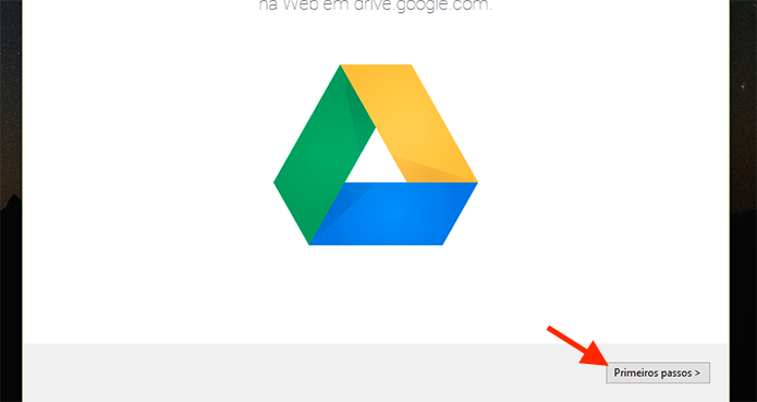 Acessando a página de login do Google Drive no PC (Foto: Reprodução/Marvin Costa)