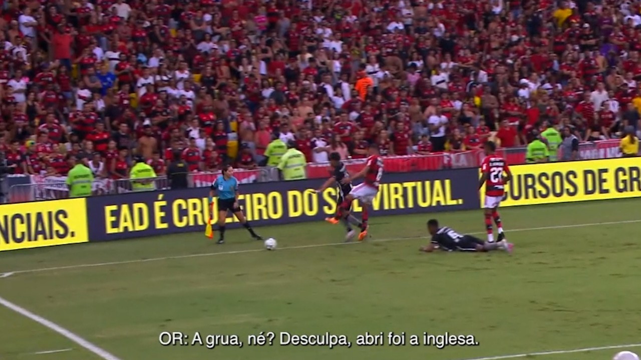 Flamengo x Botafogo - &Aacute;rbitra explica n&atilde;o expuls&atilde;o de Thiago Maia: 'Ele erra o chute'