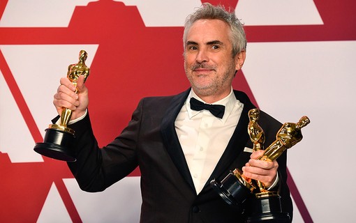 MELHOR DIRETOR, MELHOR FOTOGRAFIA E MELHOR FILME DE LÍNGUA ESTRANGEIRA - Alfonso Cuarón, Roma