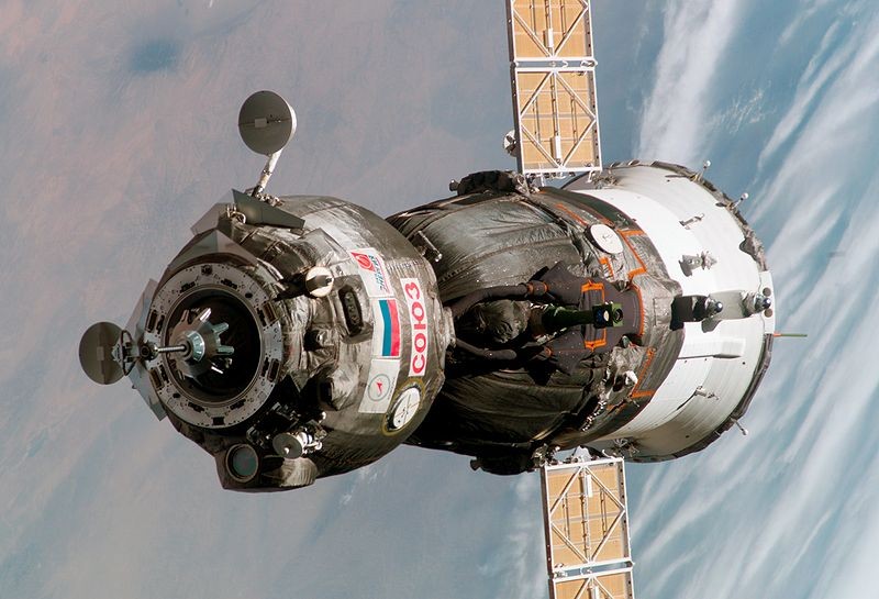 Nave russa Soyuz (Foto: NASA/Wikimedia Commons)