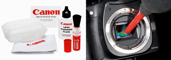 Acessórios próprio para limpeza de câmeras são indicados para preservar a integridade do equipamento (Foto: Reprodução/Canon)