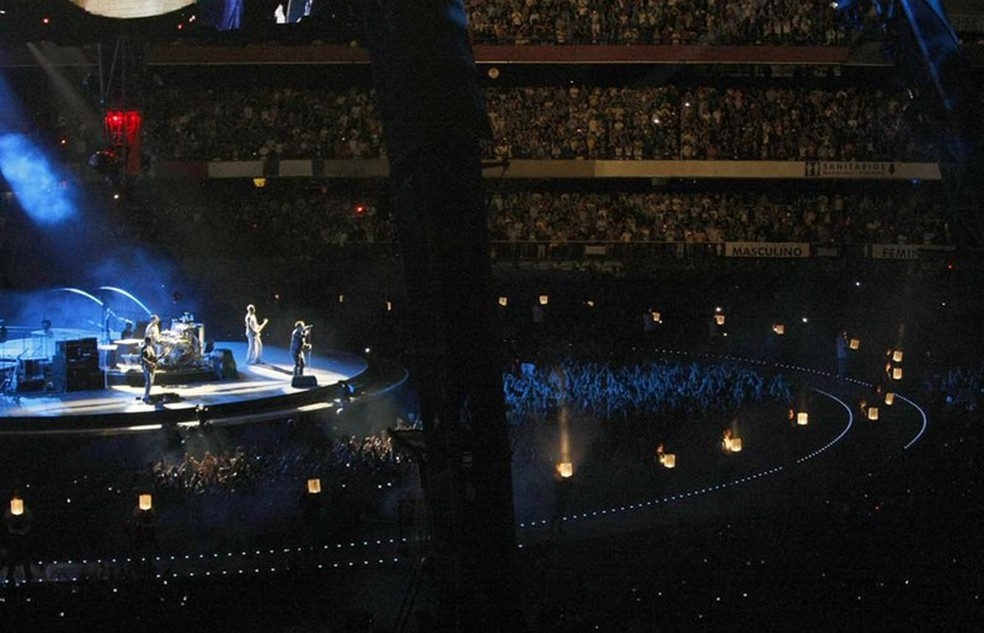 Morumbi recebeu show do U2 e agora vai sediar evento da banda Iron Maiden — Foto: Rubens Chiri / saopaulofc.net