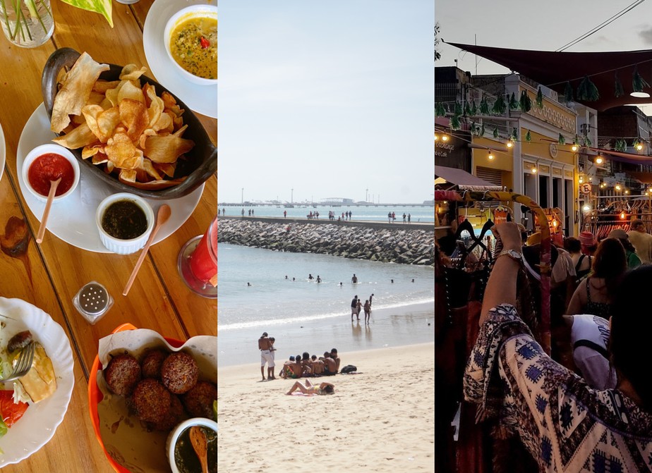 Restaurantes da Praia do Iracema - Praia do Iracema - Feira Grue