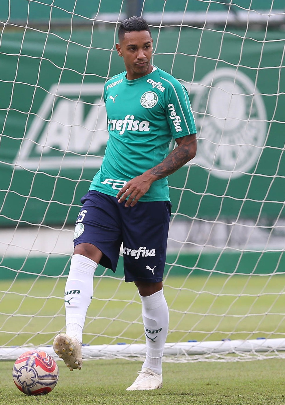 Antônio Carlos foi campeão Brasileiro de 2018 pelo Palmeiras — Foto: Cesar Greco/Ag Palmeiras