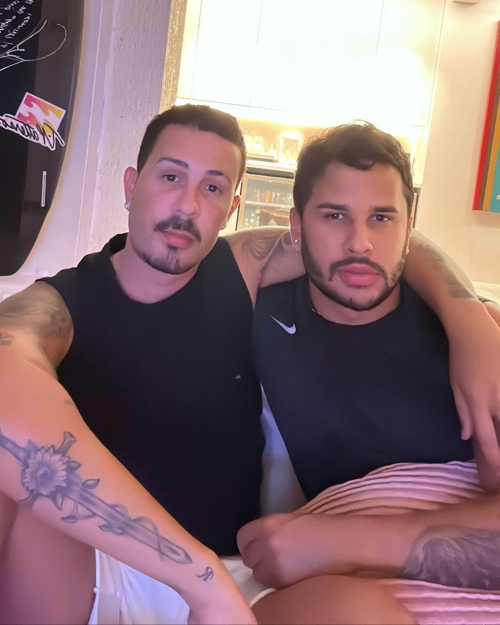 Juntos de Novo, Carlinhos Maia e Lucas Guimarães declaram paixão nas redes  — Foto: Reprodução/Instagram