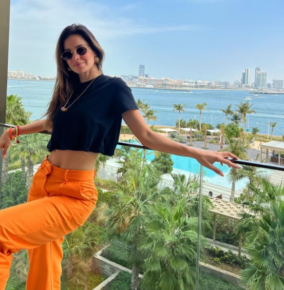 Vera Viel mostra vista do Hotel em Dubai (Foto: Reprodução / Instagram)