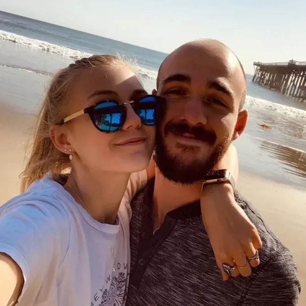 Gabby Petito e Brian Laundrie — Foto: Reprodução/Instagram