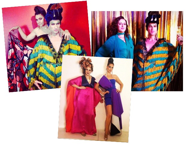 A embaixada de Dudu Bertholini e o clique do estilista na companhia de nossa Miss V Alexandra Farah (Foto: Reprodução/Instagram)