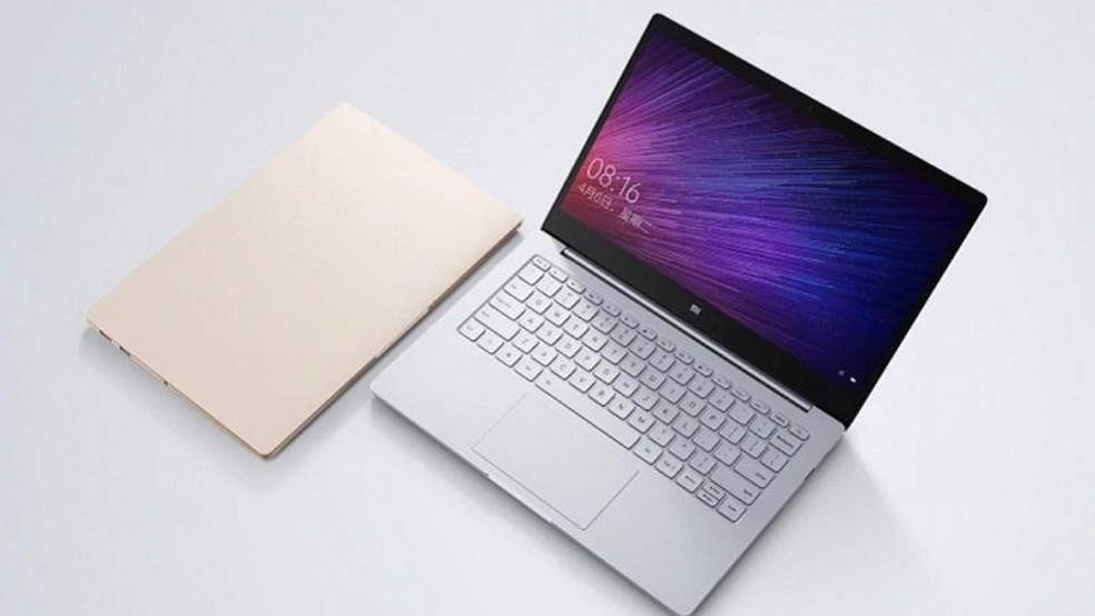 Mi Notebook Air ficou mais leve e oferece tela Full HD revestida de safira — Foto: Divulgação/Xiaomi