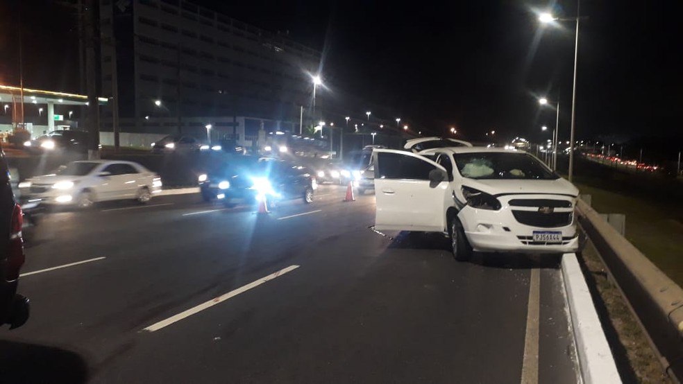 Caso aconteceu na noite desta quarta-feira (20) — Foto: Almir Santos/TV Bahia