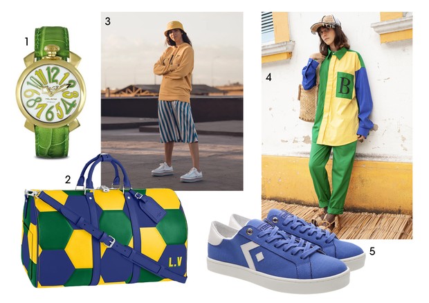 Copa do Mundo: roupas e acessÃ³rios para torcer para o Brasil com estilo (Foto: DivulgaÃ§Ã£o)