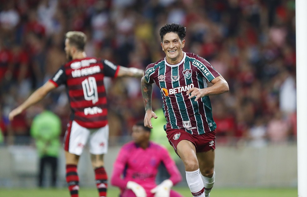 Cano, Flamengo x Fluminense, final do Carioca 2022 — Foto: André Durão
