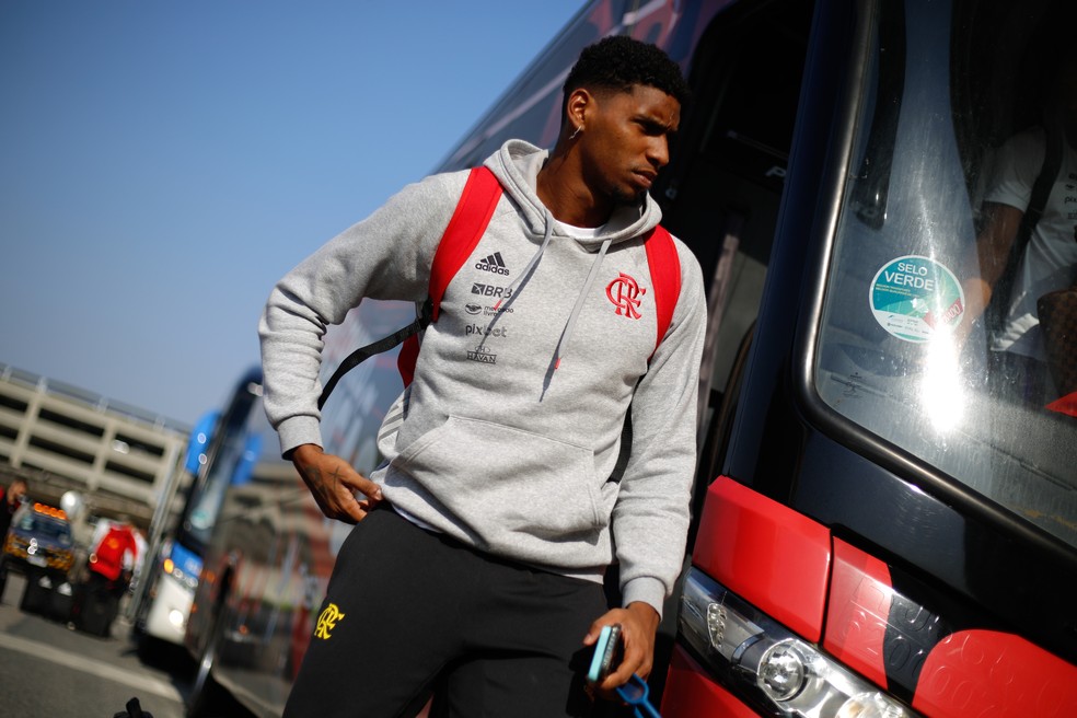 Hugo Souza pode deixar o Flamengo — Foto: Gilvan de Souza/Flamengo