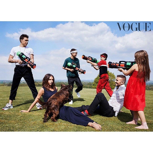 Victoria Bekcham e família (Foto: Instagram/Reprodução)