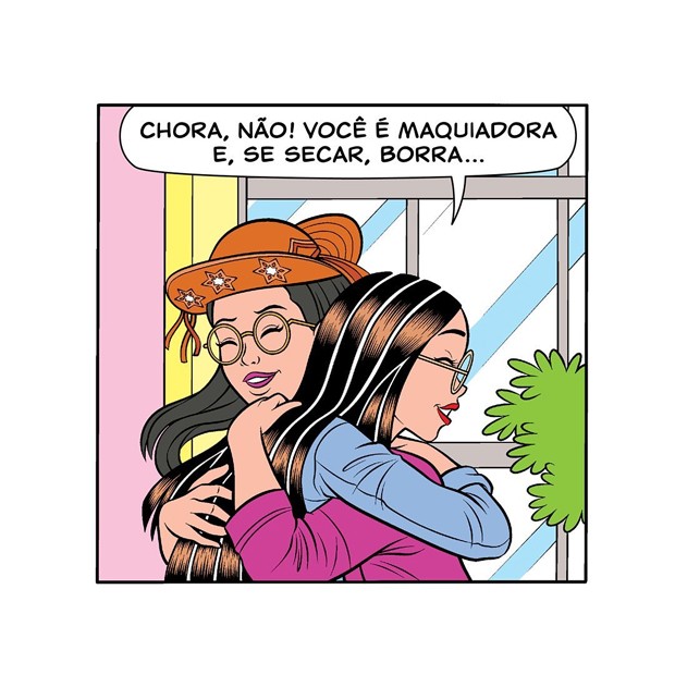 Turma da Mônica faz reencontro de Tina e Juliette, do BBB21 (Foto: Reprodução / Instagram)