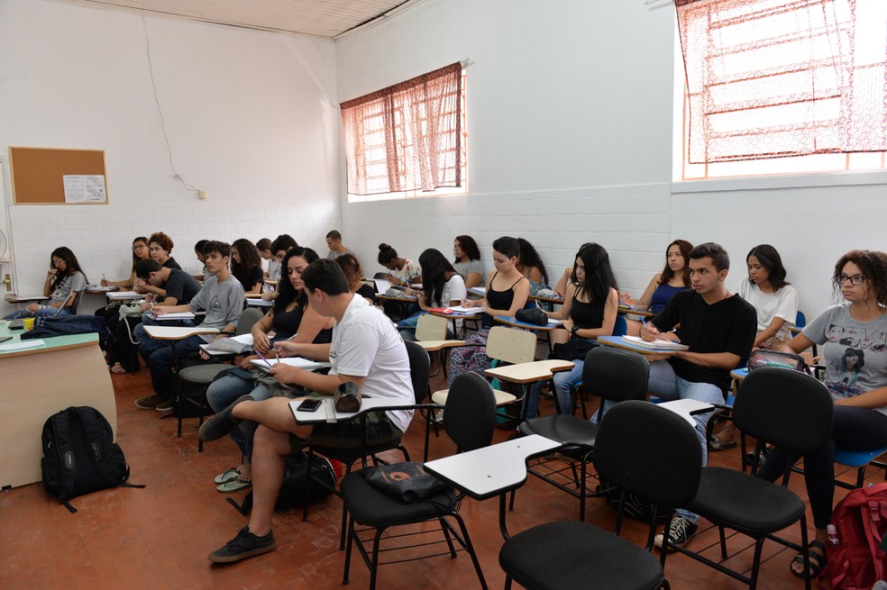 Cursinho pr&eacute;-vestibular Colmeia de Limeira &mdash; Foto: Adilson Silveira/Arquivo Prefeitura de Limeira
