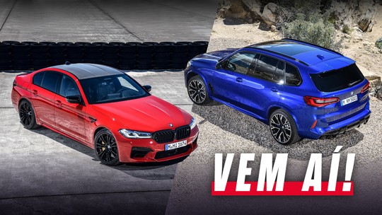 Com 625 cv, BMW M5 reestilizado e X5 M Competition estreiam no Brasil em breve