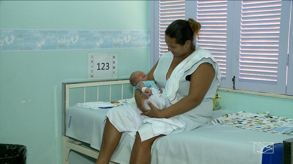 Dos 660 partos realizados até março deste ano em Imperatriz, 128 nasceram com baixo peso.  (Foto: Reprodução/TV Mirante)