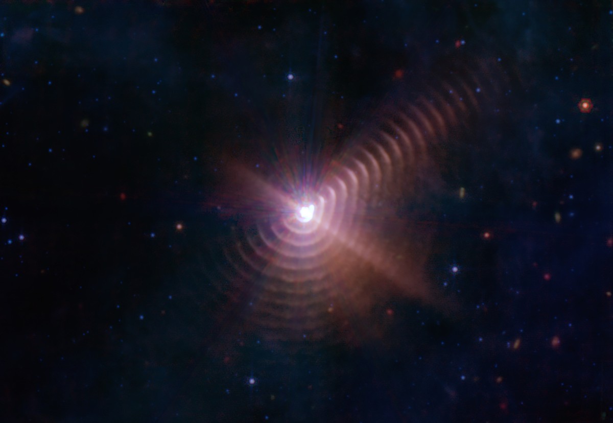 Supertelescópio James Webb revela a 'impressão digital' de uma dupla de ...