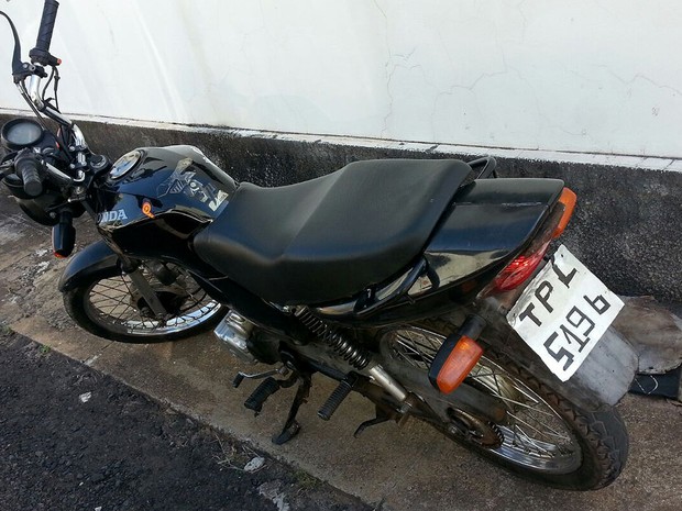 Moto com placa mil grau é apreendida em SC