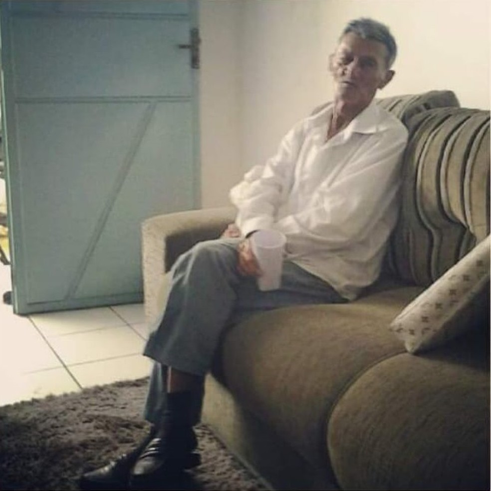 Francisco Xavier de Sousa, de 92 anos, morreu de Covid-19 à espera de um leito de UTI em Teresina. — Foto: TV Clube/ Érica Sousa